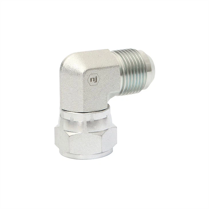90° JIC Swivel Elbow Hydraulic Adapter